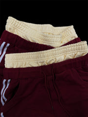 Red Stars Double Waisted Sweatpants