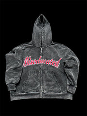 MISEDUCATED ZIP UP
